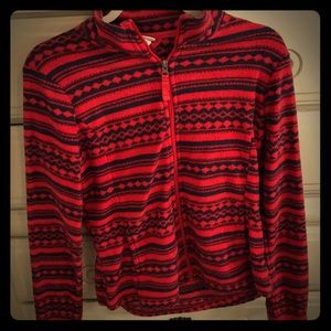 Merona navy and red jacket